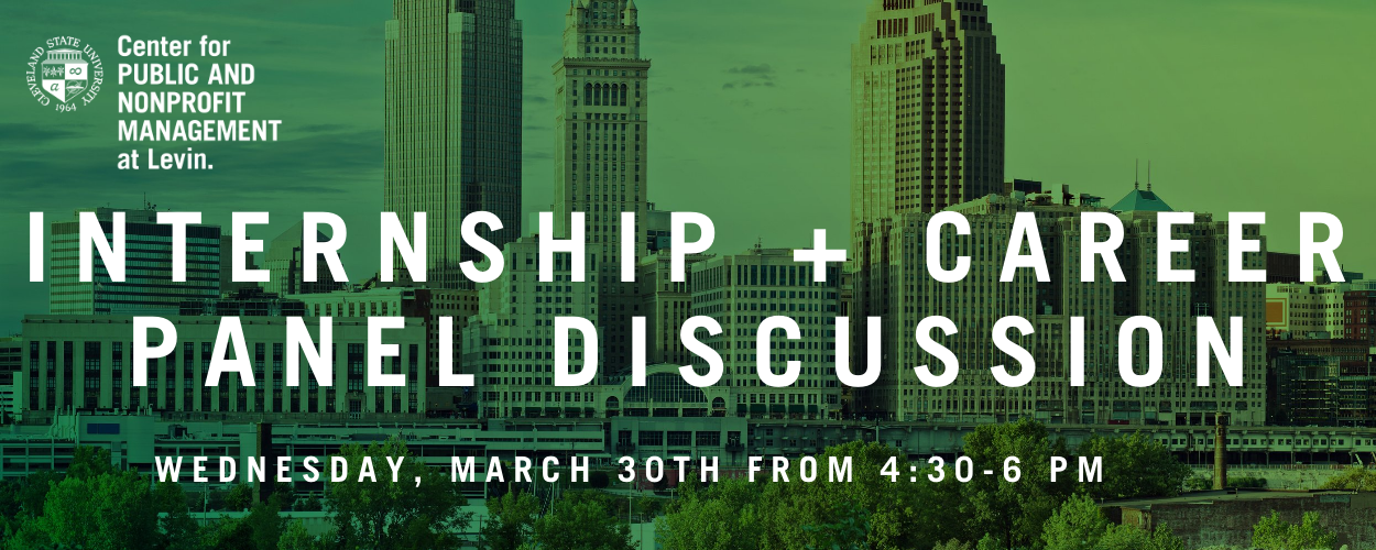 Internship + Career Panel 1250x500.png Cleveland State University